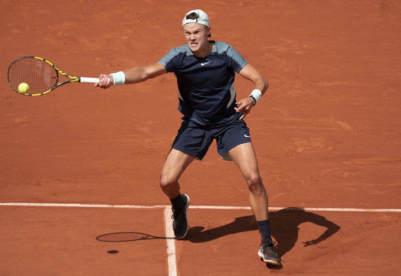 &copy; Reuters. Jovem dinamarquês Holger Rune vence Tsitsipas em Roland Garros
30/05/2022
Susan Mullane-USA TODAY Sports