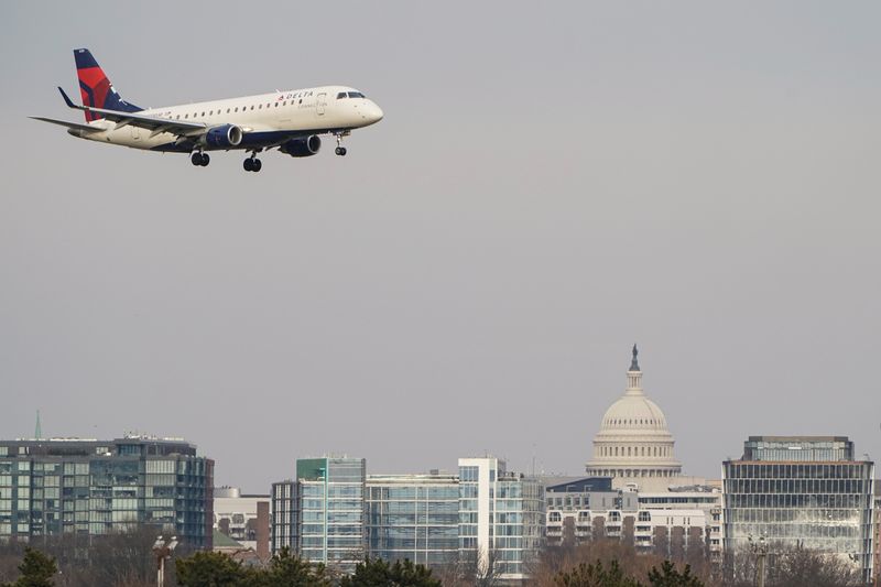 © Reuters. Delta Air Lines vê retorno de receita aos níveis pré-pandemia no 2º tri
24/01/2022
REUTERS/Joshua Roberts