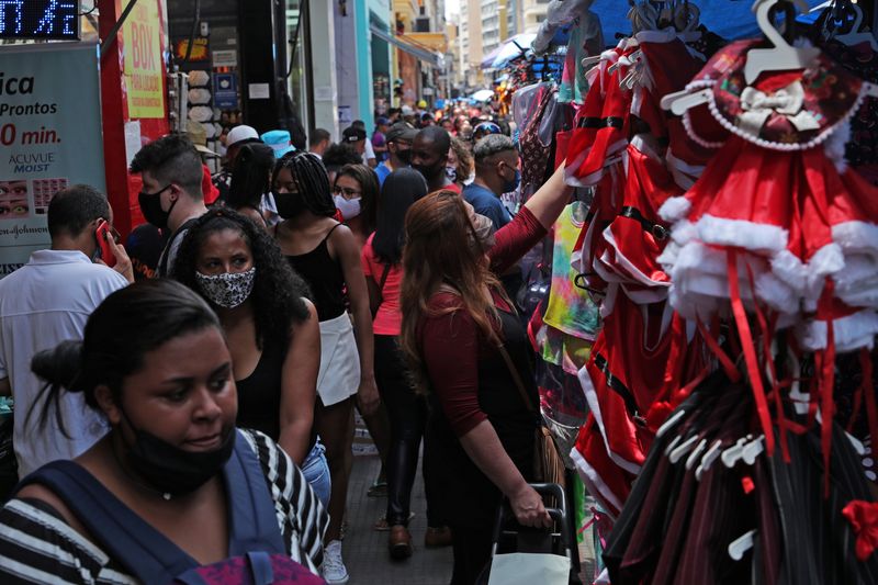 &copy; Reuters. Rua comercial no centro de São Paulo
21/12/2020
REUTERS/Amanda Perobelli
