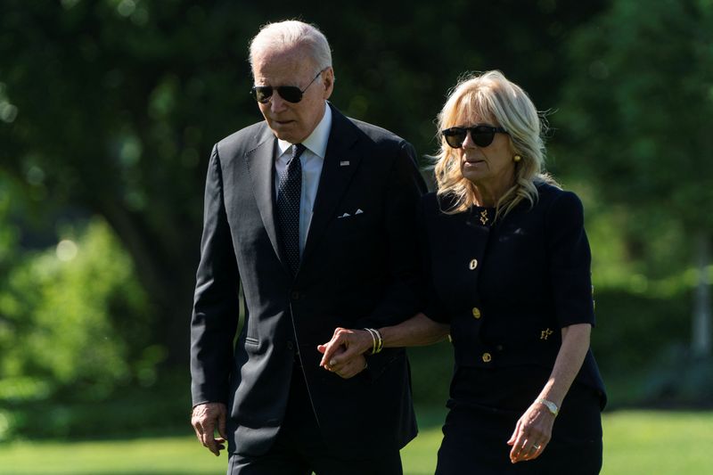 Bidens safe after private plane enters airspace in Rehoboth Beach, Delaware