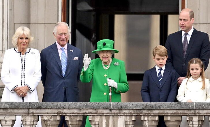 &copy; Reuters. Jubileu da rainha Elizabeth, em Londres. 5/6/2022. Leon Neal/Pool via REUTERS