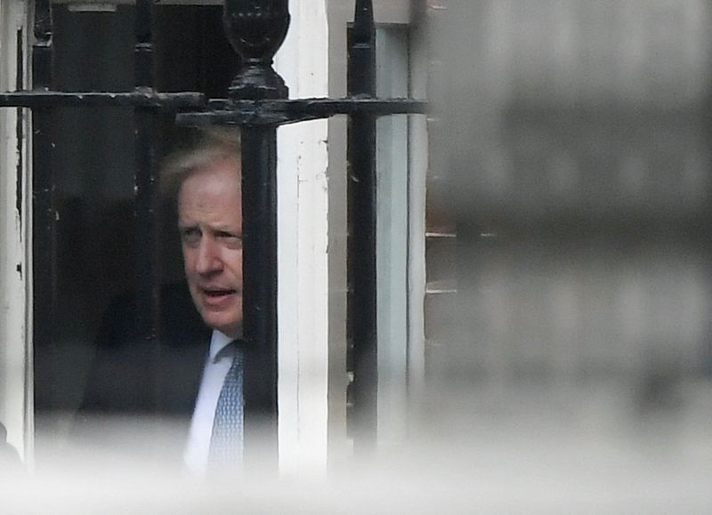 &copy; Reuters. British Prime Minister Boris Johnson leaves from the back entrance of Downing Street in London, Britain June 6, 2022. REUTERS/Toby Melville