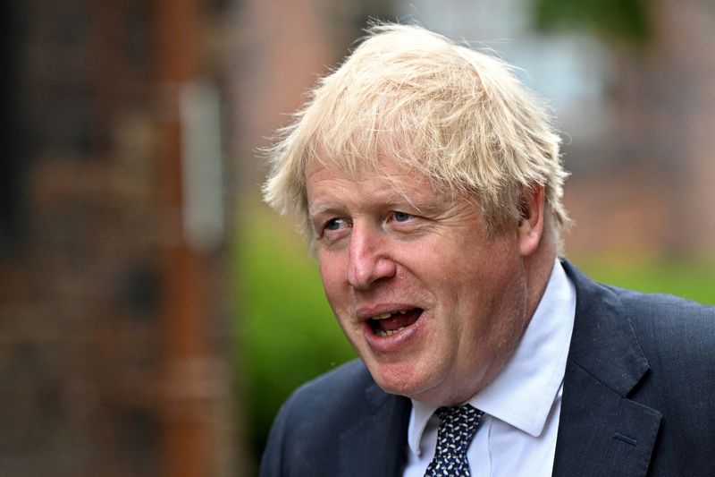 &copy; Reuters. Foto de archivo del primer ministro británico, Boris Johnson 
May 12, 2022. Oli Scarff/Pool via REUTERS
