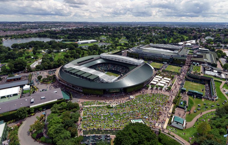 &copy; Reuters. Complexo de Wimbledon
05/07/2021
Pool via REUTERS/Joe Toth