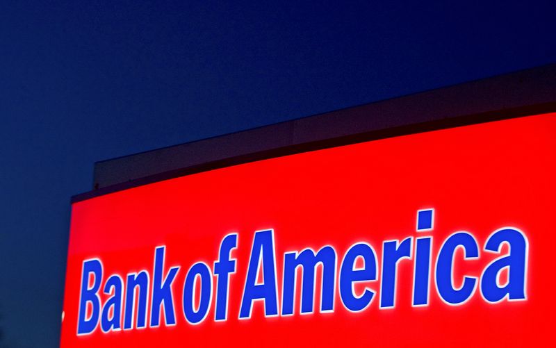 © Reuters. Logo do Bank of America fotografado em Charlotte, EUA 
19/01/2010
REUTERS/Chris Keane