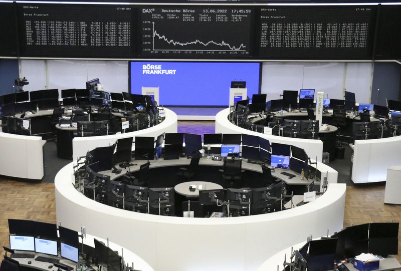&copy; Reuters. Salão da Bolsa de Valores de Frankfurt
13/06/2022
REUTERS