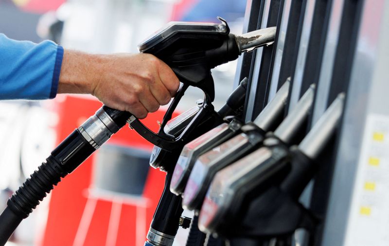 &copy; Reuters. FILE PHOTO: A motorist refuels his vehicle at a gas station in Munich, Germany, June 1, 2022. REUTERS/Lukas Barth/File Photo