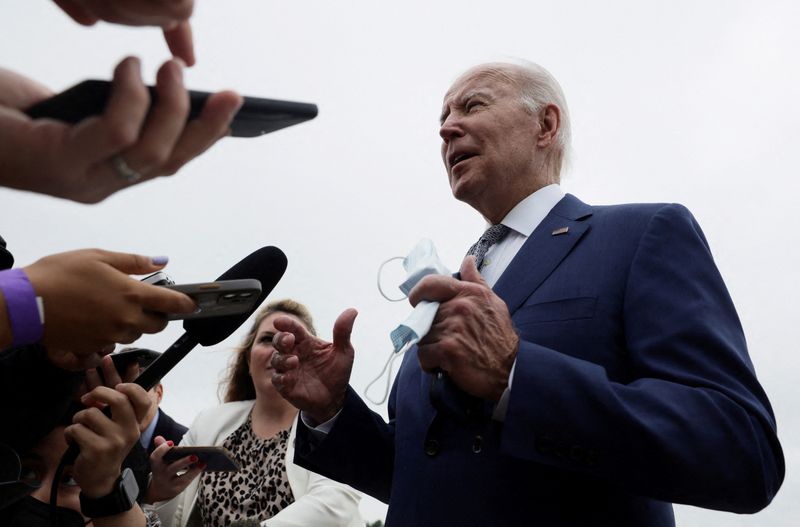 &copy; Reuters. Presidente dos EUA, Joe Biden
14/06/2022. REUTERS/Evelyn Hockstein