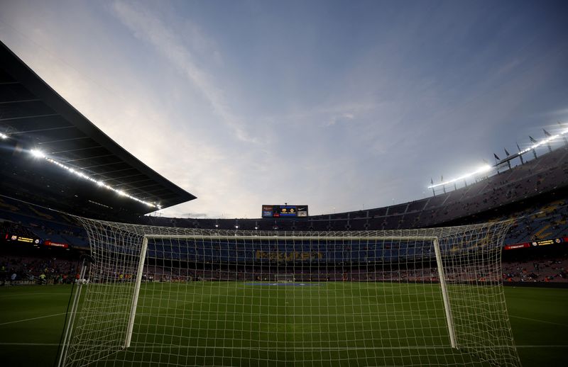 &copy; Reuters. Estádio Camp Nou, do Barcelona
22/05/2022
REUTERS/Albert Gea