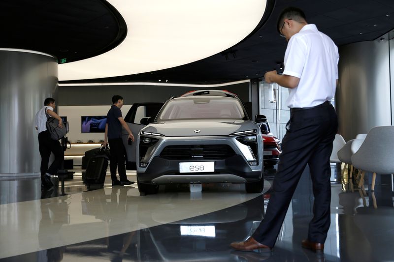 Audi files lawsuit against Chinese EV maker Nio over trademark rights - Handelsblatt