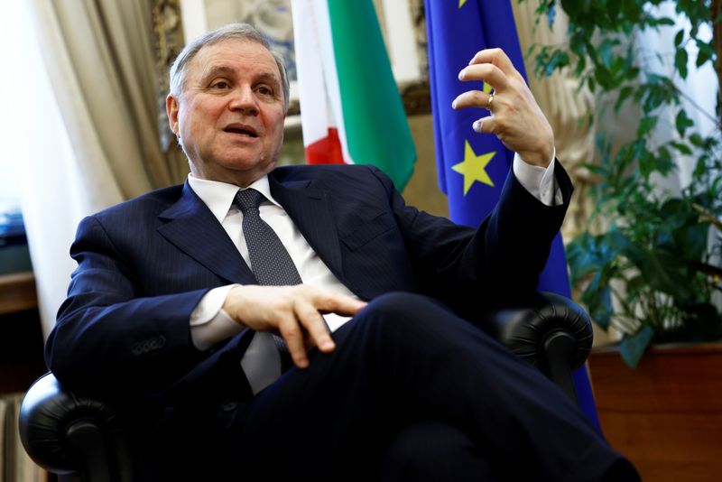 &copy; Reuters. Ignazio Visco, membro del Consiglio direttivo della Bce e governatore di Bankitalia. REUTERS/Guglielmo Mangiapane