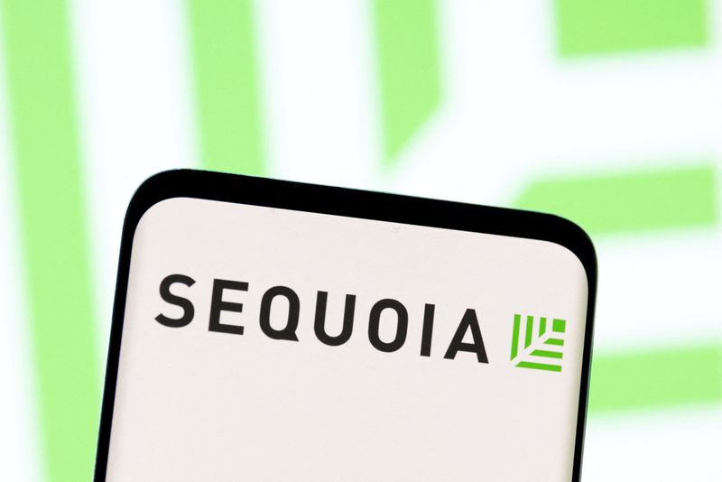 &copy; Reuters. Sequoia logo is seen on smartphone in this illustration taken, June 13, 2022. Illustration picture taken June 13, 2022. REUTERS/Dado Ruvic/Illustration