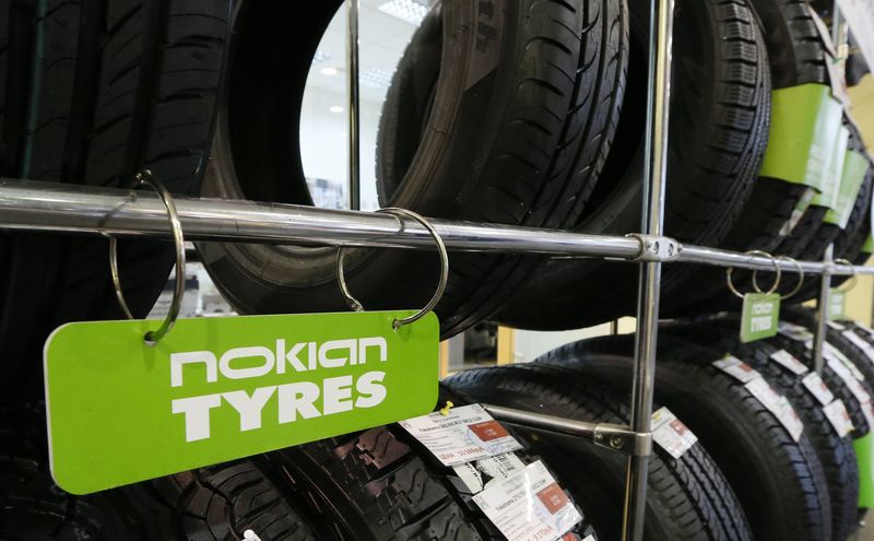 Finland's Nokian Tyres lifts sales outlook despite Russia uncertainty