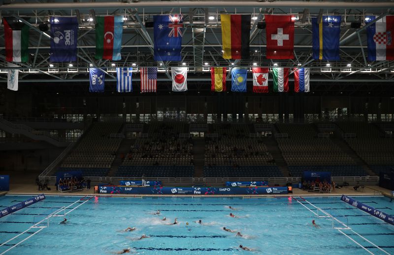 Swimming-FINA votes to restrict transgender participation in elite women's competition