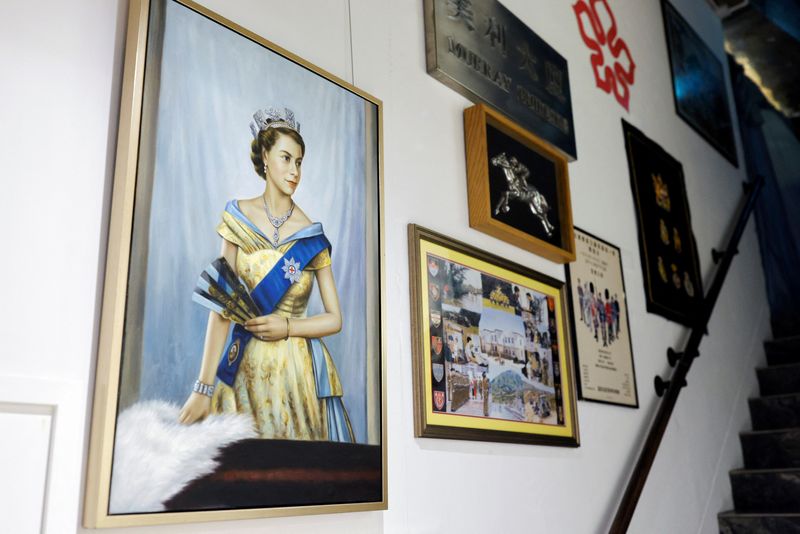 &copy; Reuters. Collections of British Hong Kong are displayed at the Museum Victoria City, in Hong Kong, China, June 15, 2022. Picture taken June 15, 2022. REUTERS/Tyrone Siu