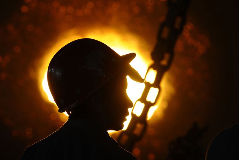 &copy; Reuters. Trabalhador em siderúrgica em Changzhi
15/01/2009
REUTERS/Stringer
