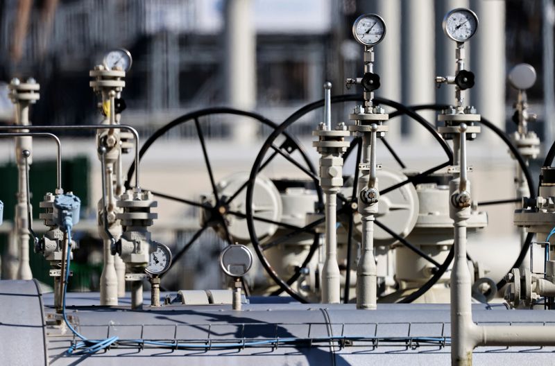 &copy; Reuters. Imagen de archivo de Las tuberías de las instalaciones del gasoducto "Nord Stream 1" en Lubmin, Alemania. 8 de marzo, 2022. REUTERS/Hannibal Hanschke/Archivo