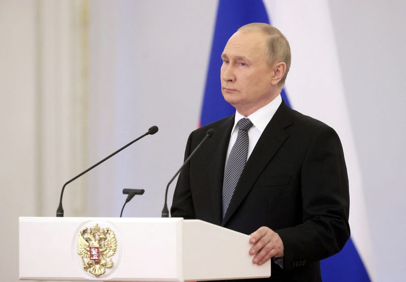 &copy; Reuters. Presidente da Rússia, Vladimir Putin
21/06/2022. Sputnik/Mikhail Metzel/Kremlin via REUTERS
