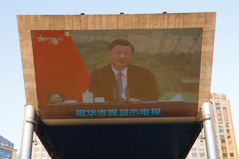 &copy; Reuters. Presidente da China, Xi Jinping 
25/05/2022. REUTERS/Carlos Garcia Rawlins
