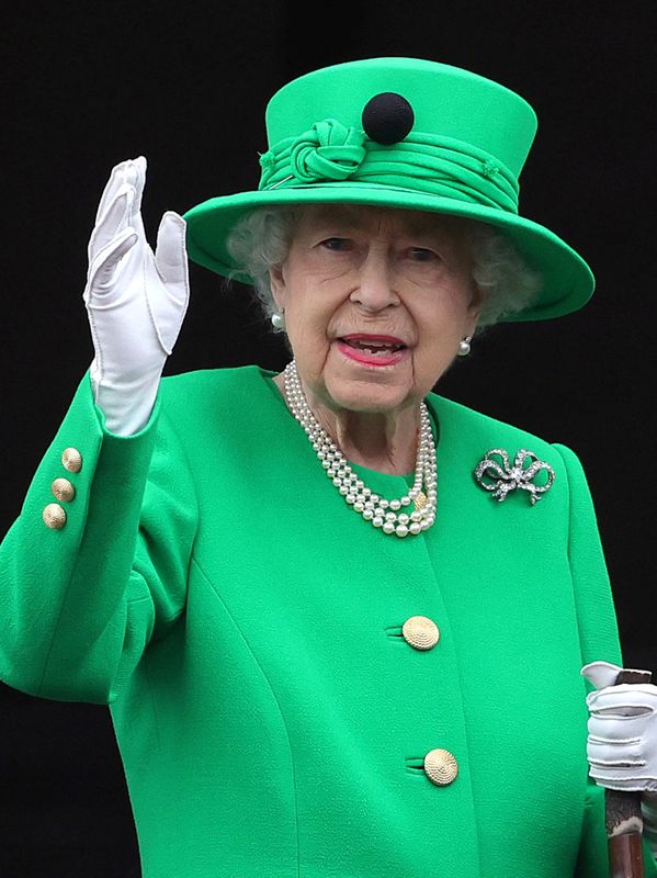 &copy; Reuters. Rainha britânica Elizabeth em Londres
05/06/2022 Roland Hoskins/Pool via REUTERS