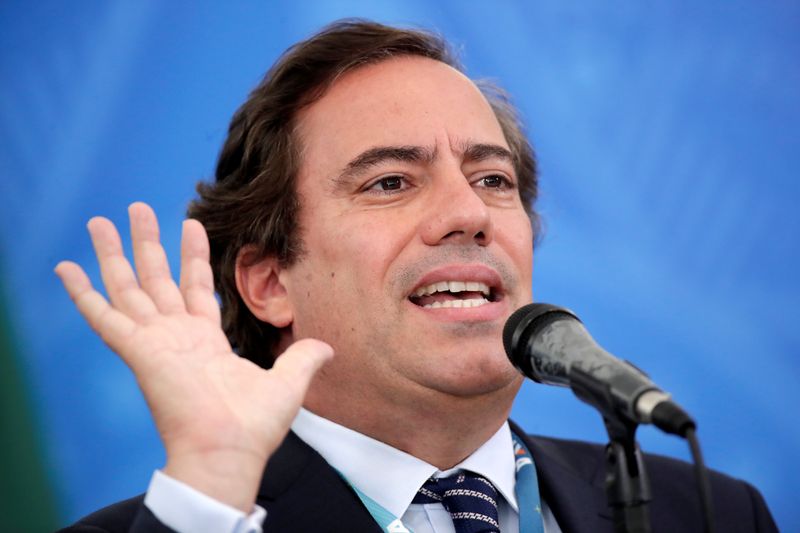 &copy; Reuters. Presidente-executivo da Caica Econômica Federal, Pedro Guimarães
27/03/2020
REUTERS/Ueslei Marcelino