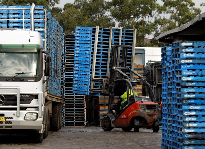 Australia's Brambles shares jump after dropping plastic pallet investment