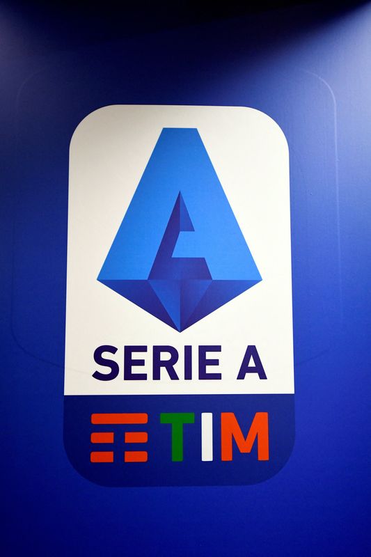 &copy; Reuters. Foto de archivo ilustrativa del logo de la Serie A 
Dic 17, 2019. REUTERS/Flavio Lo Scalzo/ 
