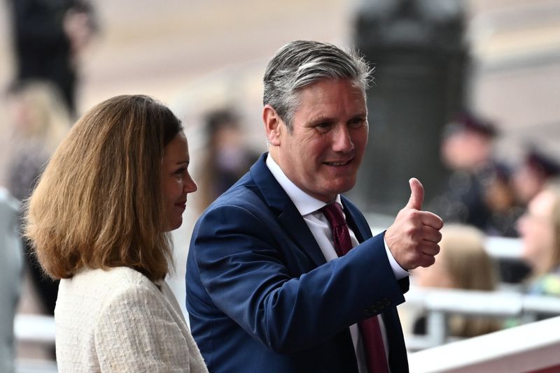 &copy; Reuters. Líder do Partido Trabalhista do Reino Unido, Keir Starmer, em Londres
05/06/2022 Ben Stansall/Pool via REUTERS