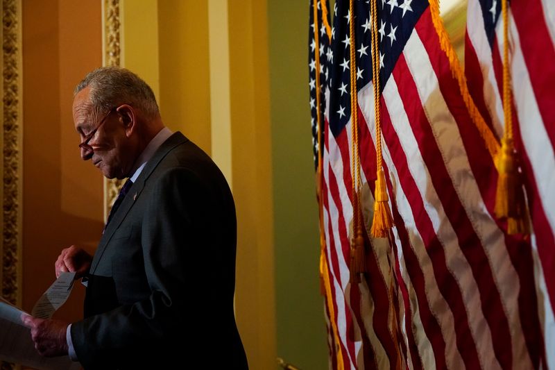 Schumer plans classified briefing for U.S. senators on chips, technology