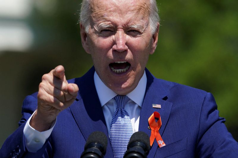 &copy; Reuters. Presidente dos EUA, Joe Biden, durante evento sobre segurança na Casa Branca
11/07/2022
 REUTERS/Kevin Lamarque 