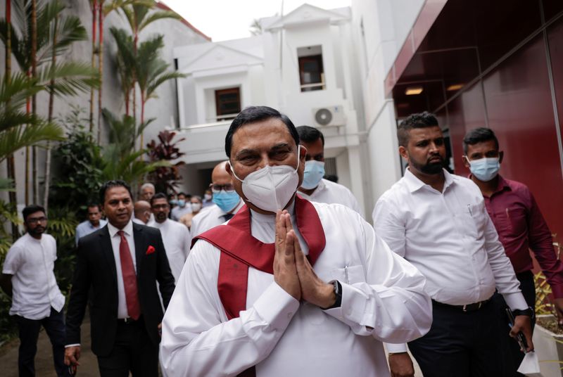 Seething Sri Lanka stops president's brother flying out of the country