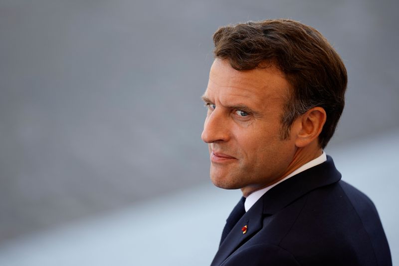 &copy; Reuters. Le président français Emmanuel Macron a déclaré jeudi qu'il fallait se préparer à une interruption complète des approvisionnements de gaz russes vers l'Europe. /Photo d'archives/REUTERS/Sarah Meyssonnier