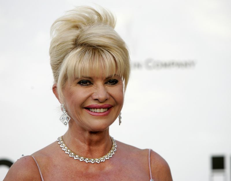 &copy; Reuters. FILE PHOTO: Ivana Trump arrives at amfAR's Cinema Against AIDS 2006 event in France, May 25, 2006. REUTERS/Mario Anzuoni