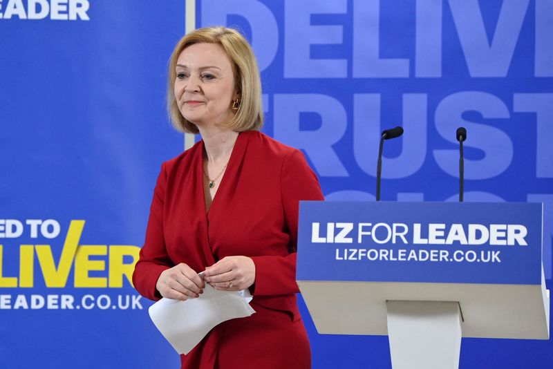 Liz Truss gains support from Frost, Braverman in UK PM race- media