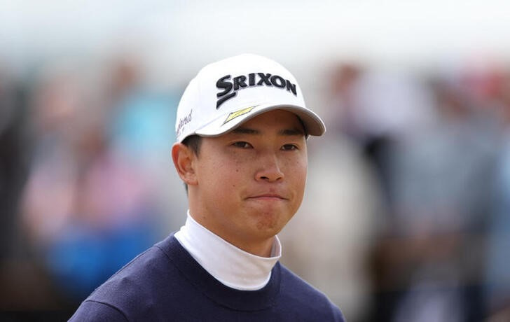 &copy; Reuters. 　男子ゴルフのメジャー最終戦、全英オープン選手権は１５日、英セントアンドルーズのオールドコース（パー７２）で第２ラウンドを行い、３５位で出た桂川有人が日本人最上位の１８位