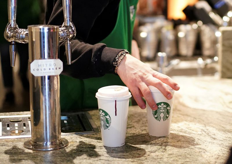 Starbucks says it's not in formal sale process for UK business