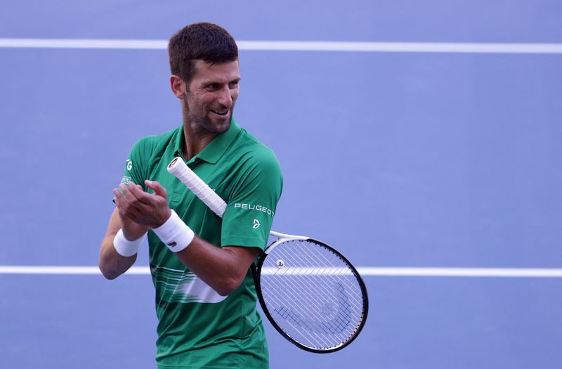 &copy; Reuters. Tenista sérvio Novak Djokovic durante a abertura de centro regional de tênis, em Visoko, Bósnia e Herzegovina
13/07/2022 REUTERS/Dado Ruvic