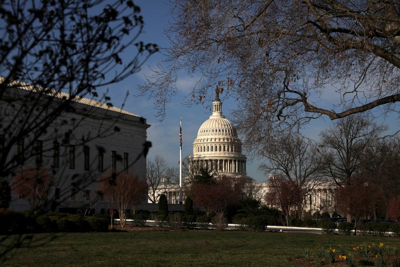 © Reuters. FILE PHOTO: The United States Capitol building is pictured in Washington, U.S. March 15, 2022. REUTERS/Emily Elconin