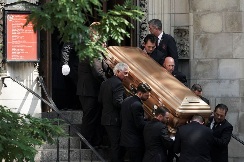 Ivana Trump's funeral held in New York, attended by family