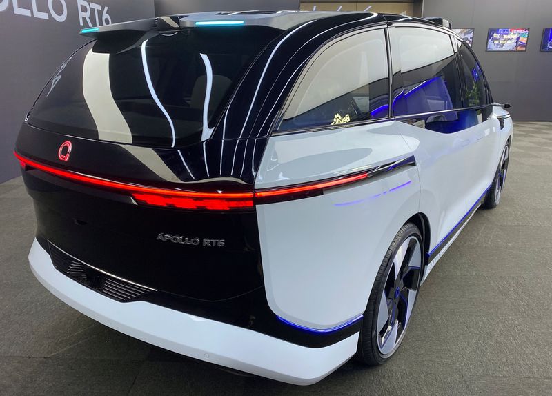 Baidu launches self-driving car without a steering wheel