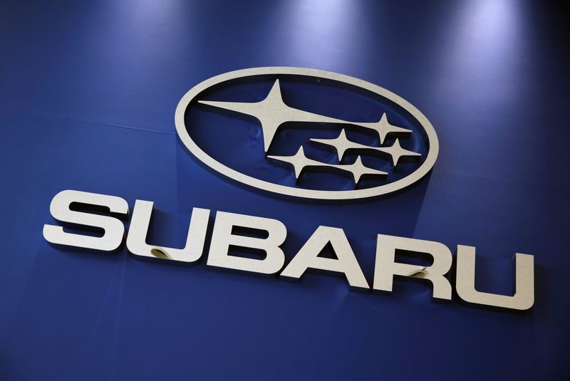 &copy; Reuters. 　７月２１日、 ＳＵＢＡＲＵ（スバル）は電動パーキングブレーキ部品や後退灯の不具合により、計２７万０２２４台のリコール（回収・無償修理）を国土交通省へ届け出た。写真は群馬