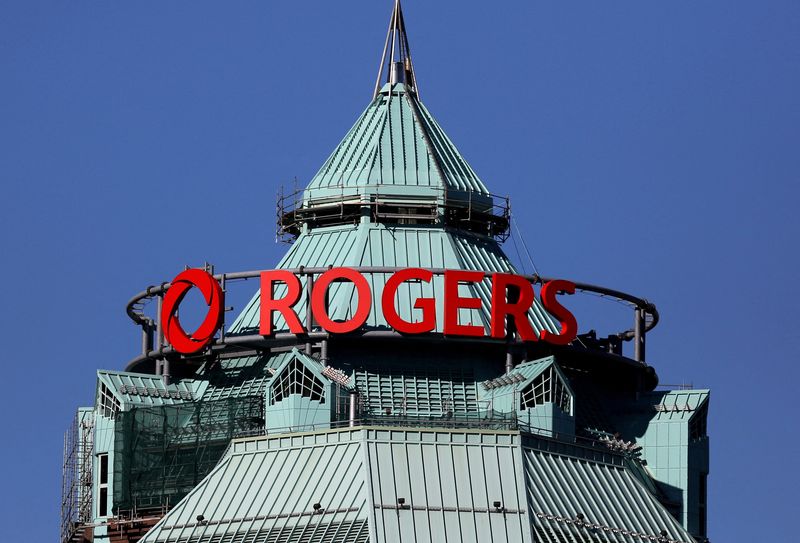 &copy; Reuters. FILE PHOTO: The headquarters of Rogers Communications Inc. is seen in Toronto, Ontario, Canada November 6, 2016. REUTERS/Chris Helgren/File Photo