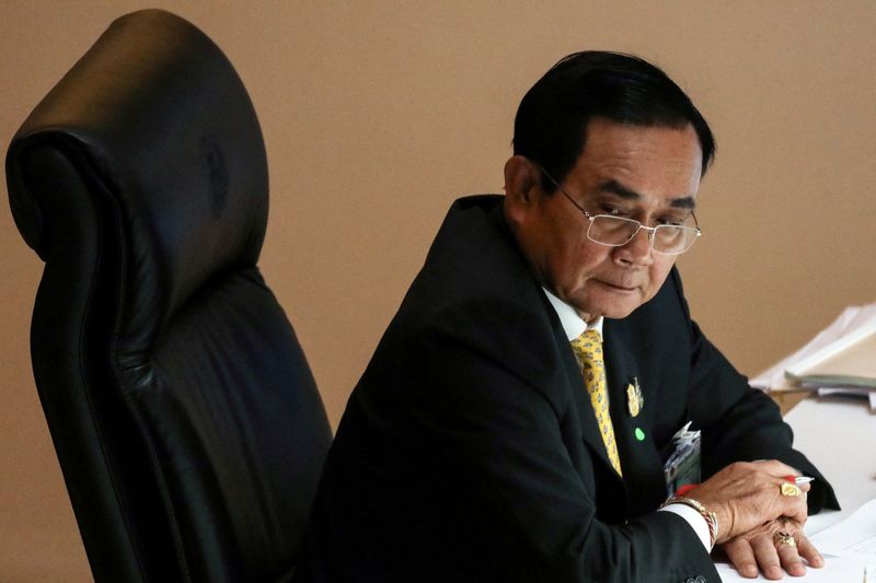 &copy; Reuters. رئيس الوزراء التايلاندي برايوت تشان أوتشا في صورة من أرشيف رويترز.