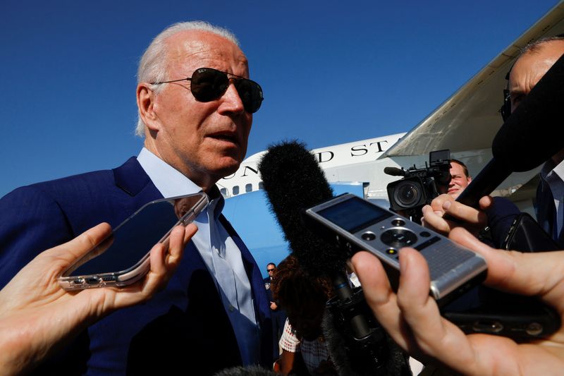 Biden's COVID symptoms have improved considerably, mainly has sore throat -doctor