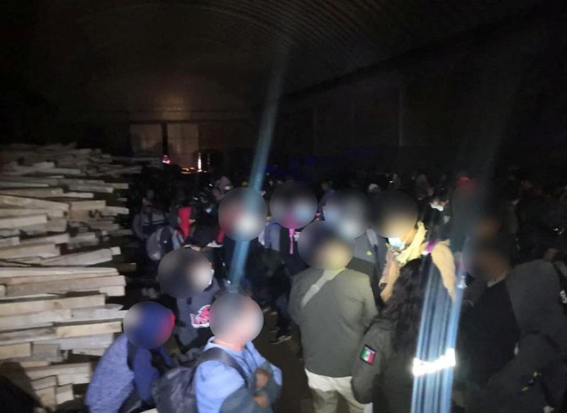 Over 200 mostly Guatemalan migrants found in Mexican warehouse