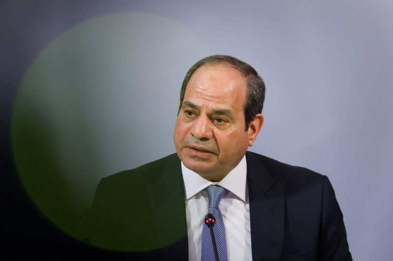 &copy; Reuters. الرئيس المصري عبد الفتاح السيسي - صورة من أرشيف رويترز.