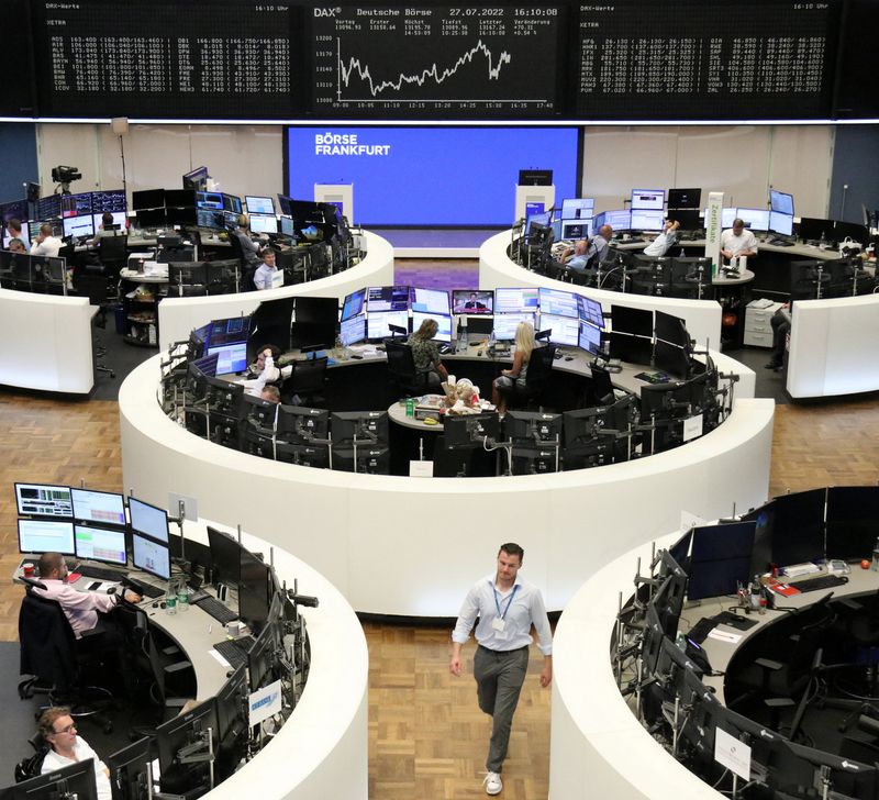 &copy; Reuters. Bolsa de Valores de Frankfurt
27/07/2022
REUTERS