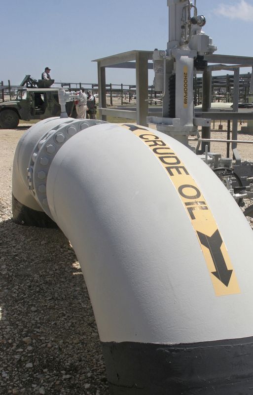 &copy; Reuters. Reserva Estratégica de Petróleo do Departamento de Energia dos EUA em Bryan Mound, Texas
27/07/2022
REUTERS/Donna W. Carson     (UNITED STATES)