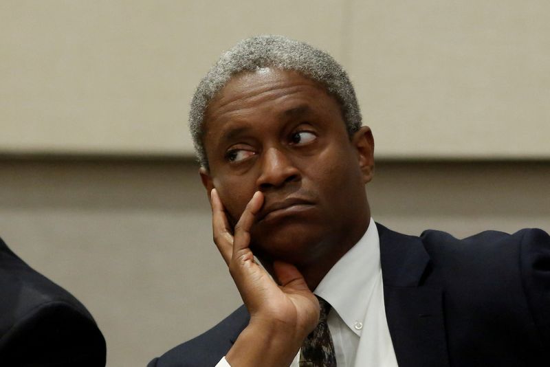 &copy; Reuters. FILE PHOTO: Federal Reserve Bank of Atlanta President Raphael Bostic participates in a panel discussion at the American Economic Association/Allied Social Science Association (ASSA) 2019 meeting in Atlanta, Georgia, U.S., January 4, 2019.  REUTERS/Christo