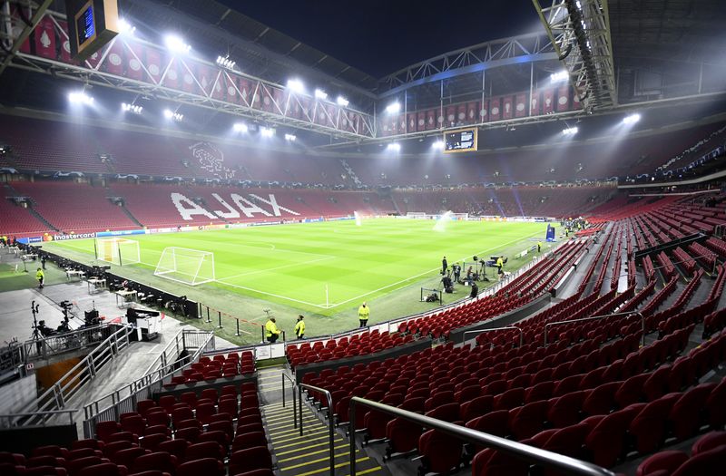 &copy; Reuters. Vista da Arena Johan Cruyff  em Amsterdã
15/03/2022 REUTERS/Piroschka Van De Wouw